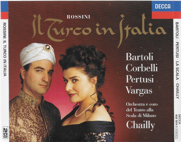 Rossini* - Bartoli*, Corbelli*, Pertusi*, Vargas*, Orchestra* E Coro Del Teatro Alla Scala Di Milano*, Chailly* : Il Turco In Italia (2xCD, Album + Box, Sli)