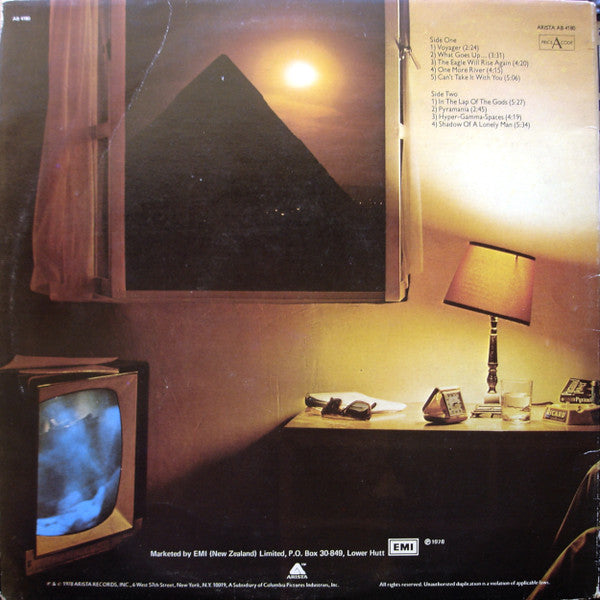 The Alan Parsons Project : Pyramid (LP, Album, Pyr)