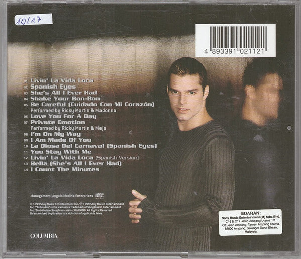 Ricky Martin : Ricky Martin (CD, Album)