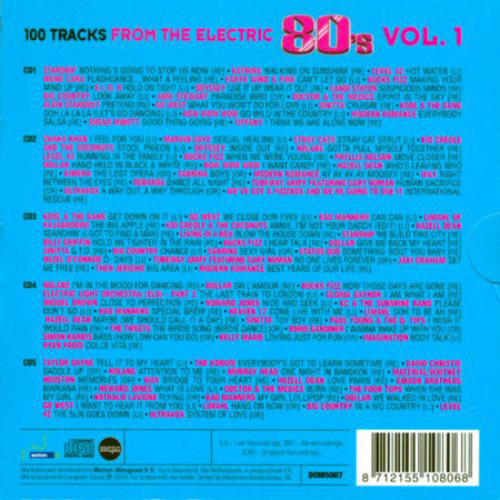 Various : 100 Tracks From The Electric 80's Vol. 1 (5xCD, Comp)