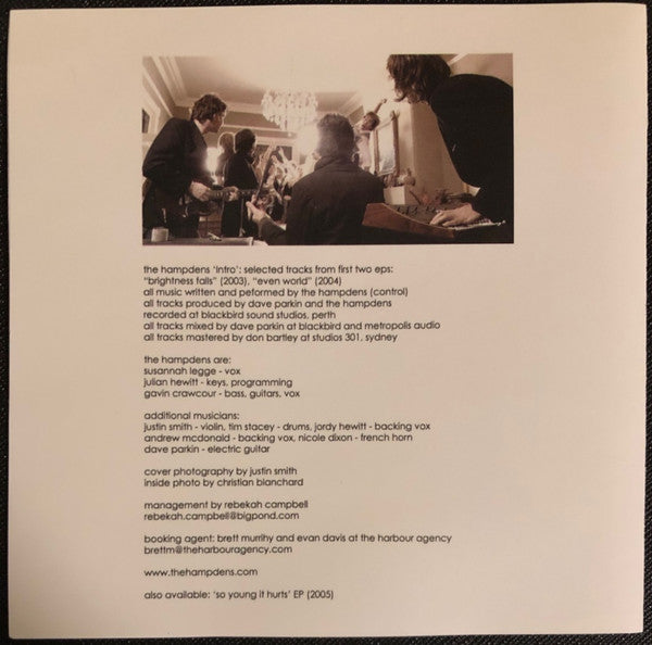 The Hampdens : Intro (CD, MiniAlbum)