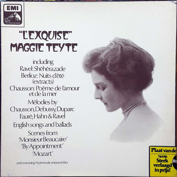 Maggie Teyte : "L'Exquise" Maggie Teyte (4xLP, Comp, Mono + Box)