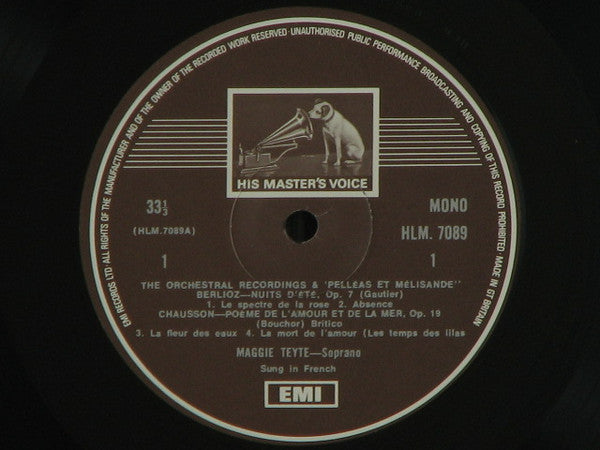 Maggie Teyte : "L'Exquise" Maggie Teyte (4xLP, Comp, Mono + Box)