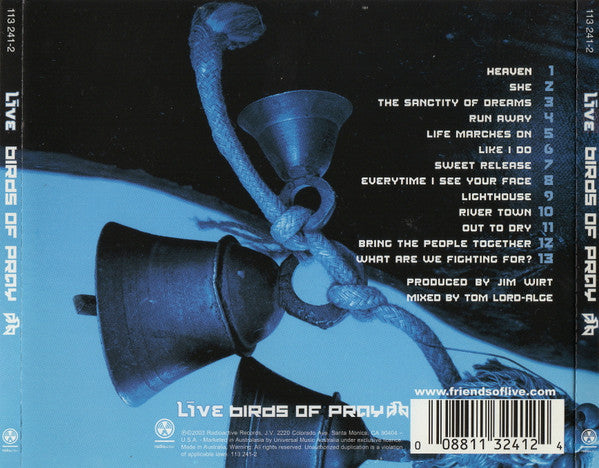 Live : Birds Of Pray (CD, Album)