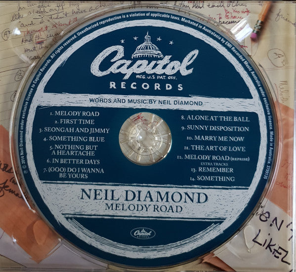 Neil Diamond : Melody Road (CD, Album, Dig)