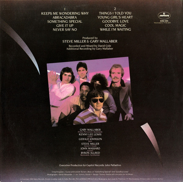 Steve Miller Band : Abracadabra (LP, Album)