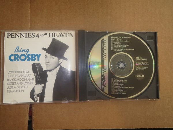 Bing Crosby : Pennies From Heaven (CD, Album)