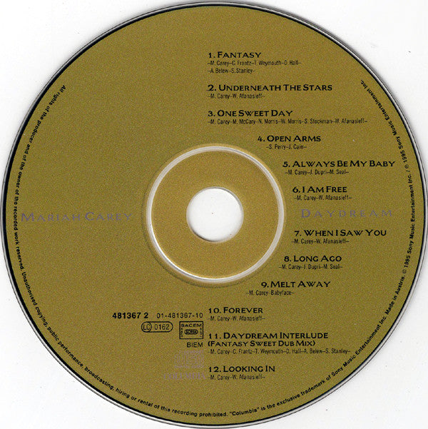 Buy Mariah Carey : Daydream (CD, Album) Online for a great price ...