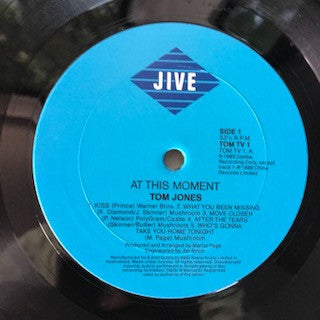Tom Jones : At This Moment (LP, Album)
