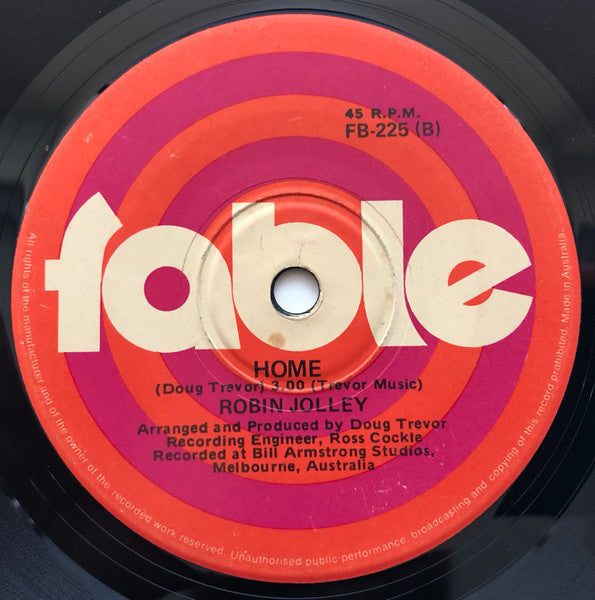 Robin Jolley : My Happy Song (7", Single)
