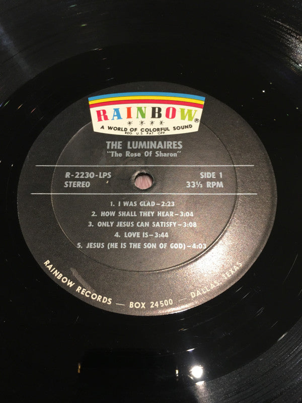The Luminaires : The Rose Of Sharon (LP, Album)