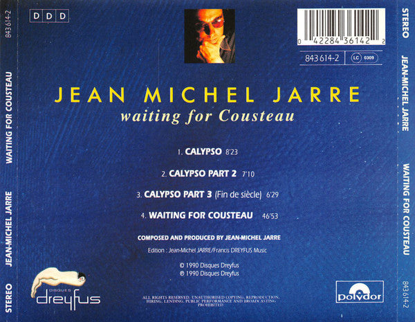 Jean Michel Jarre* : Waiting For Cousteau (CD, Album)