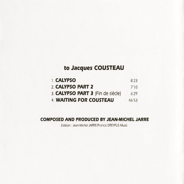 Jean Michel Jarre* : Waiting For Cousteau (CD, Album)