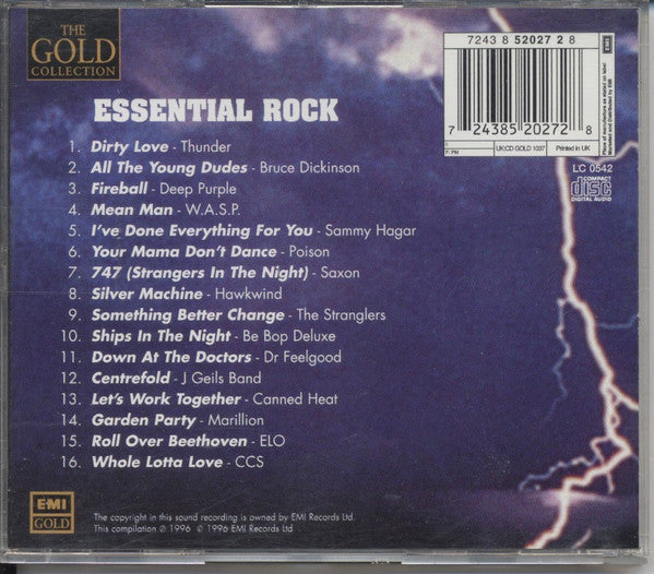 Various : Essential Rock (CD, Comp)