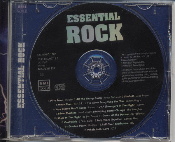 Various : Essential Rock (CD, Comp)
