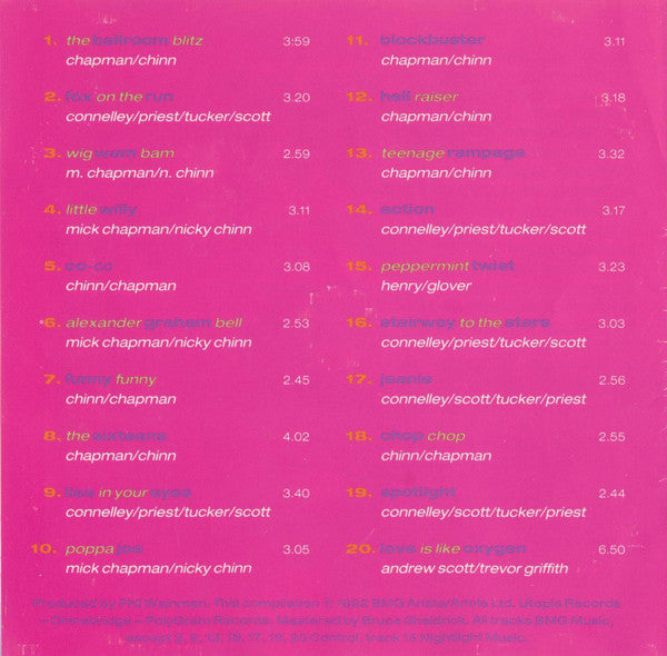 Sweet* : The Ballroom Blitz & More Sweet Hits (CD, Comp)