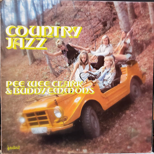 Pee Wee Clark, Buddy Emmons : Country Jazz (LP, Album)