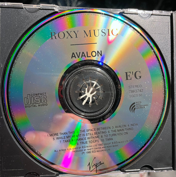 Roxy Music : Avalon (CD, Album, RE)