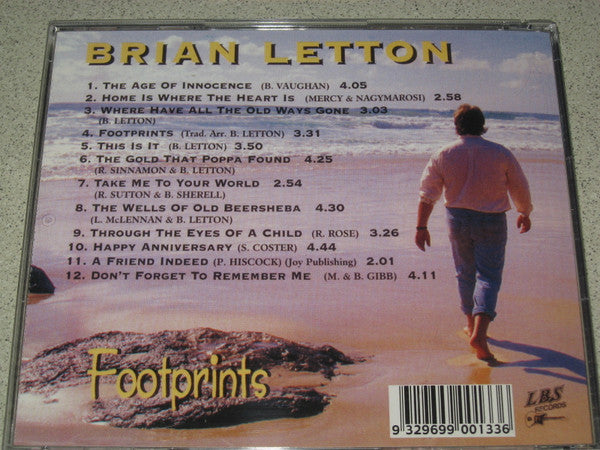 Brian Letton : Footprints (CD, Album)