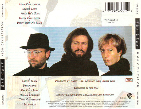 Bee Gees : High Civilization (CD, Album, RE)