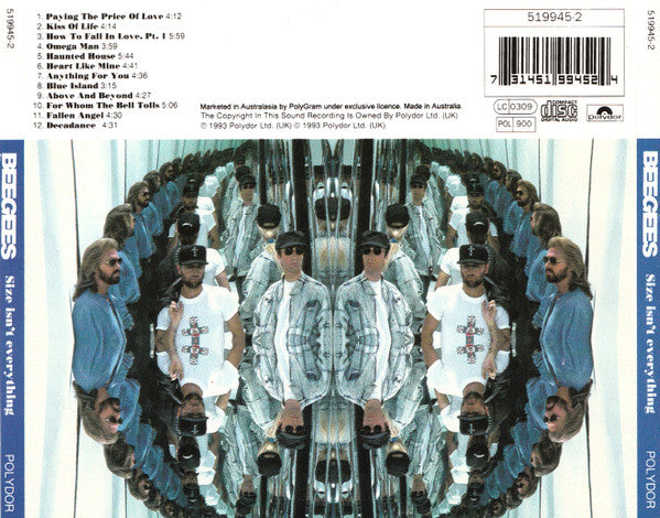 Bee Gees : Size Isn't Everything (CD, Album)