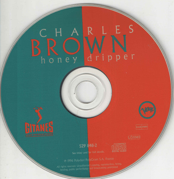 Charles Brown : Honey Dripper (CD, Album)