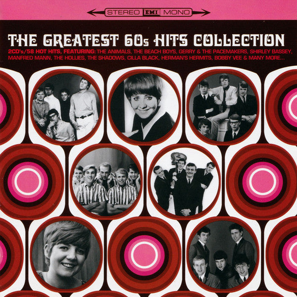 Various : The Greatest 60s Hits Collection (2xCD, Comp, RM)