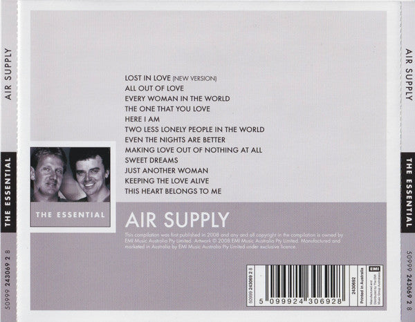 Air Supply : The Essential Air Supply (CD, Comp)