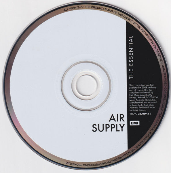 Air Supply : The Essential Air Supply (CD, Comp)
