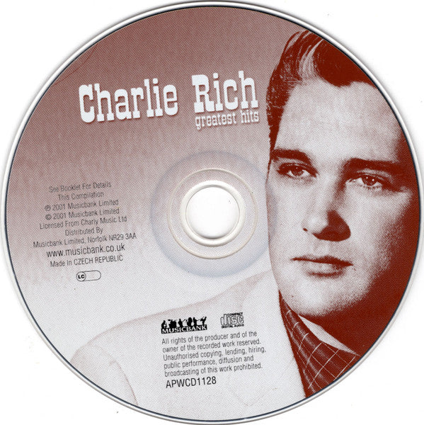 Charlie Rich : Greatest Hits (CD, Comp)