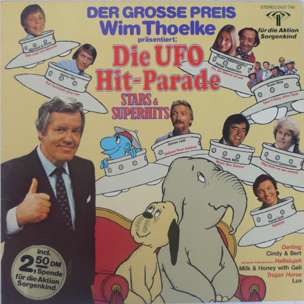 Various : Der Grosse Preis - Wim Thoelke Präsentiert: Die UFO Hit-Parade (Stars & Superhits) (LP, Comp, P/Mixed)