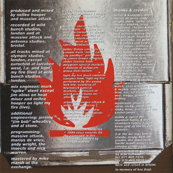Massive Attack : Protection (CD, Album)