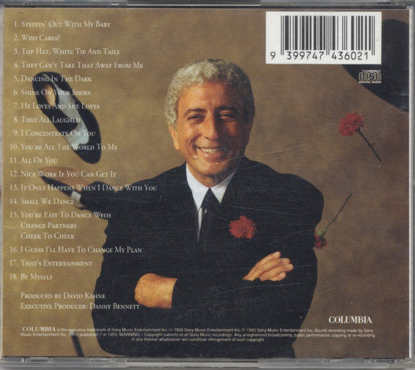 Tony Bennett : Steppin' Out (CD, Album)
