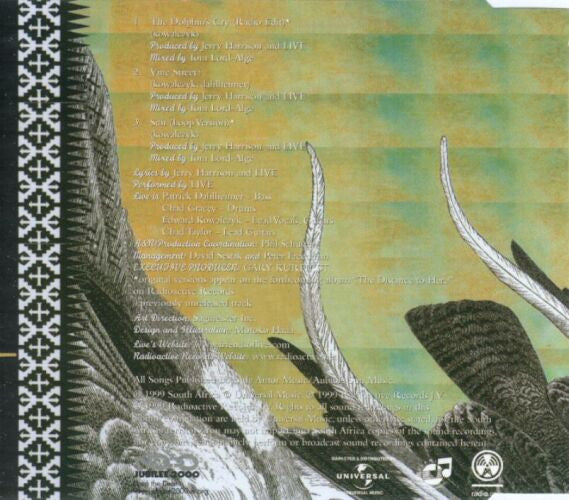 Live : The Dolphin's Cry (CD, Single)