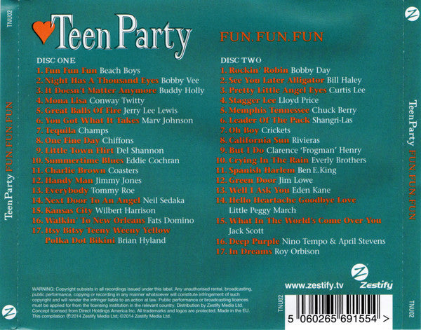 Various : Fun, Fun, Fun (2xCD, Comp)