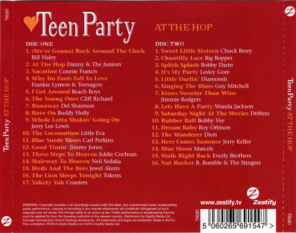 Various : At The Hop (2xCD, Comp)