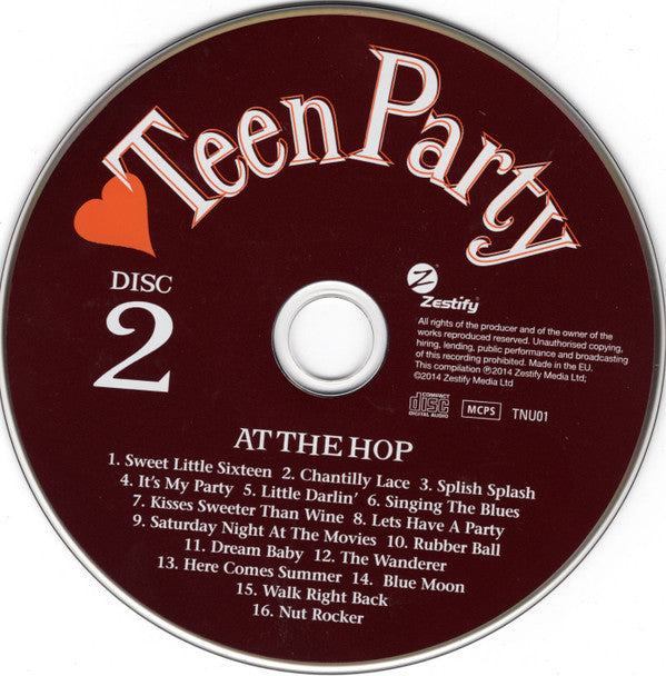 Various : At The Hop (2xCD, Comp)
