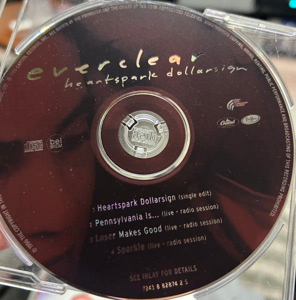 Everclear : Heartspark Dollarsign (CD, Maxi)