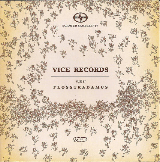 Flosstradamus : Scion CD Sampler V.17 (Vice Records) (CD, Mixed, Promo, Smplr)