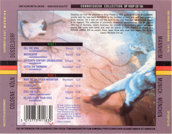Rainbow : Live In Germany 1976 (2xCD, Album)