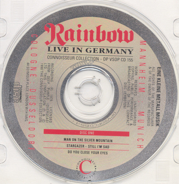 Rainbow : Live In Germany 1976 (2xCD, Album)