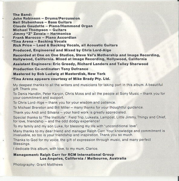 Rick Price : Heaven Knows (CD, Album)