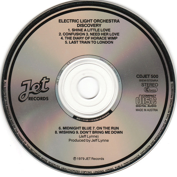 Electric Light Orchestra : Discovery (CD, Album, RE)