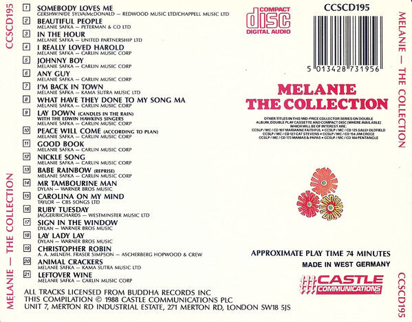 Melanie (2) : The Collection (CD, Comp)