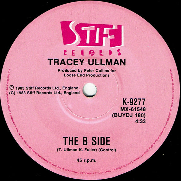 Tracey Ullman : They Don't Know (7", Single)