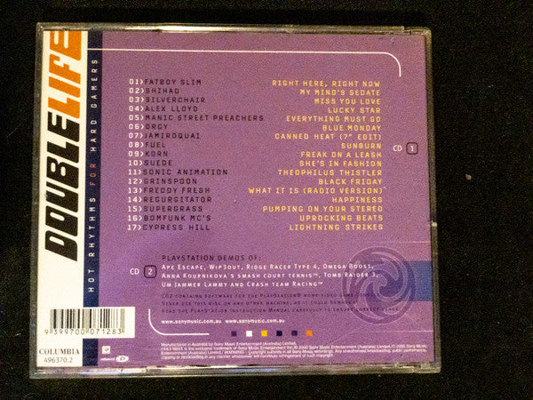 Various : Double Life: Hot Rhythms for Hard Gamers (2xCD-ROM, Comp, Enh)