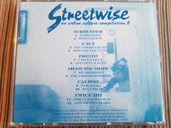 Various : Streetwise : An Urban Culture Compilation 2 (CD, Album, Comp)