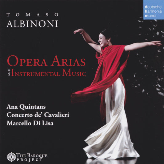 Tomaso Albinoni, Ana Quintans, Marcello Di Lisa, Concerto de' Cavalieri : Opera Arias And Instrumental Music (CD, Comp)