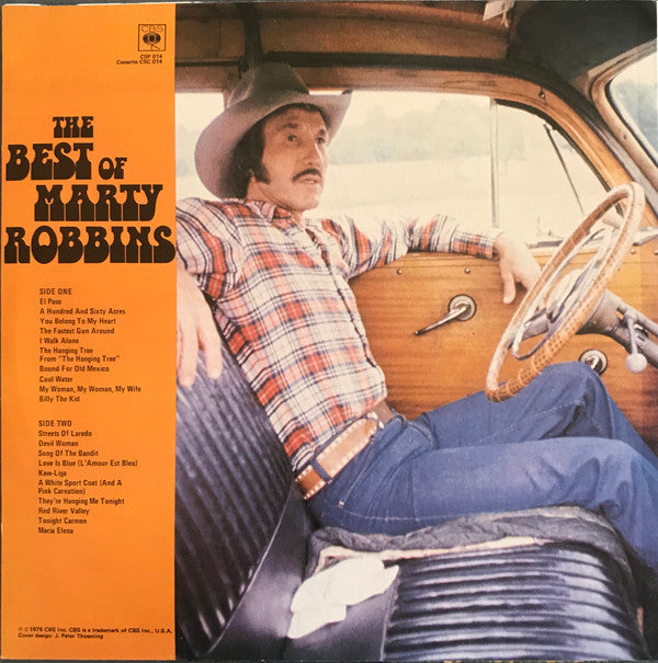 Marty Robbins : The Best Of Marty Robbins (LP, Comp)