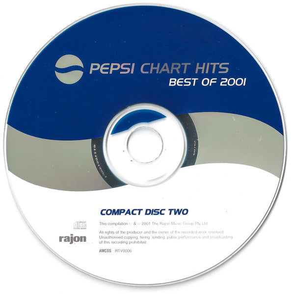Various : Pepsi Chart Hits Best Of 2001 (2xCD, Comp)